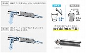 タカラ/浄水器内蔵ハンドシャワー水栓/スパウトインタイプ/メッキ「LS106MN-NNTNT1」